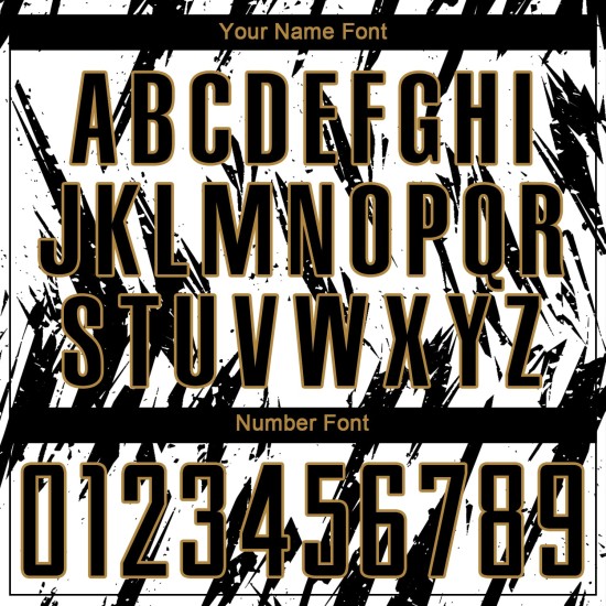 Jersey Black-Old Uniform Gold Custom Sublimation White Soccer Jersey Black-Old Uniform Gold Custom Sublimation White Soccer