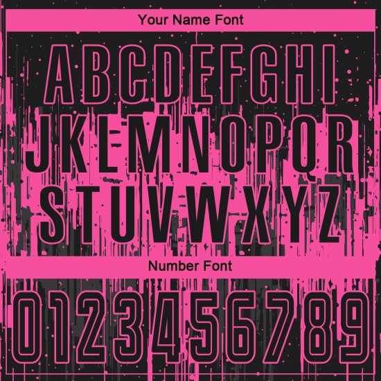 Custom Black Sublimation Jersey Uniform Soccer Pink