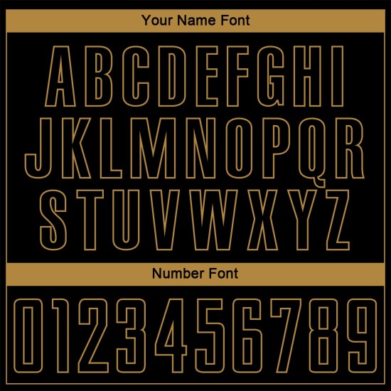 Soccer Gold Sublimation Jersey Custom Old Black Uniform