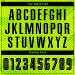 Custom Sublimation Uniform Jersey Black Soccer Green Neon Custom Sublimation Uniform Jersey Black Soccer Green Neon